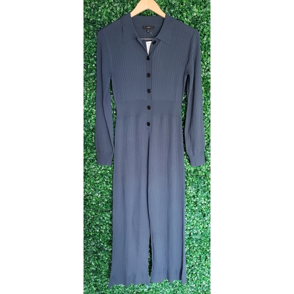 1. J.Crew Ribbed cropped jumpsuit - Picture 5 of 8